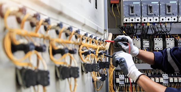 Professional Electrician technician working in Alburtis, PA